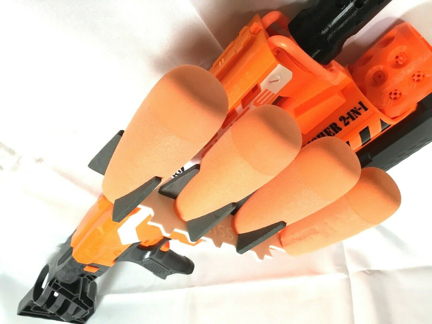 SSWI Demolisher Missile Rocket Mod Tactical Rail Ammo Holder Holds 4 Rounds