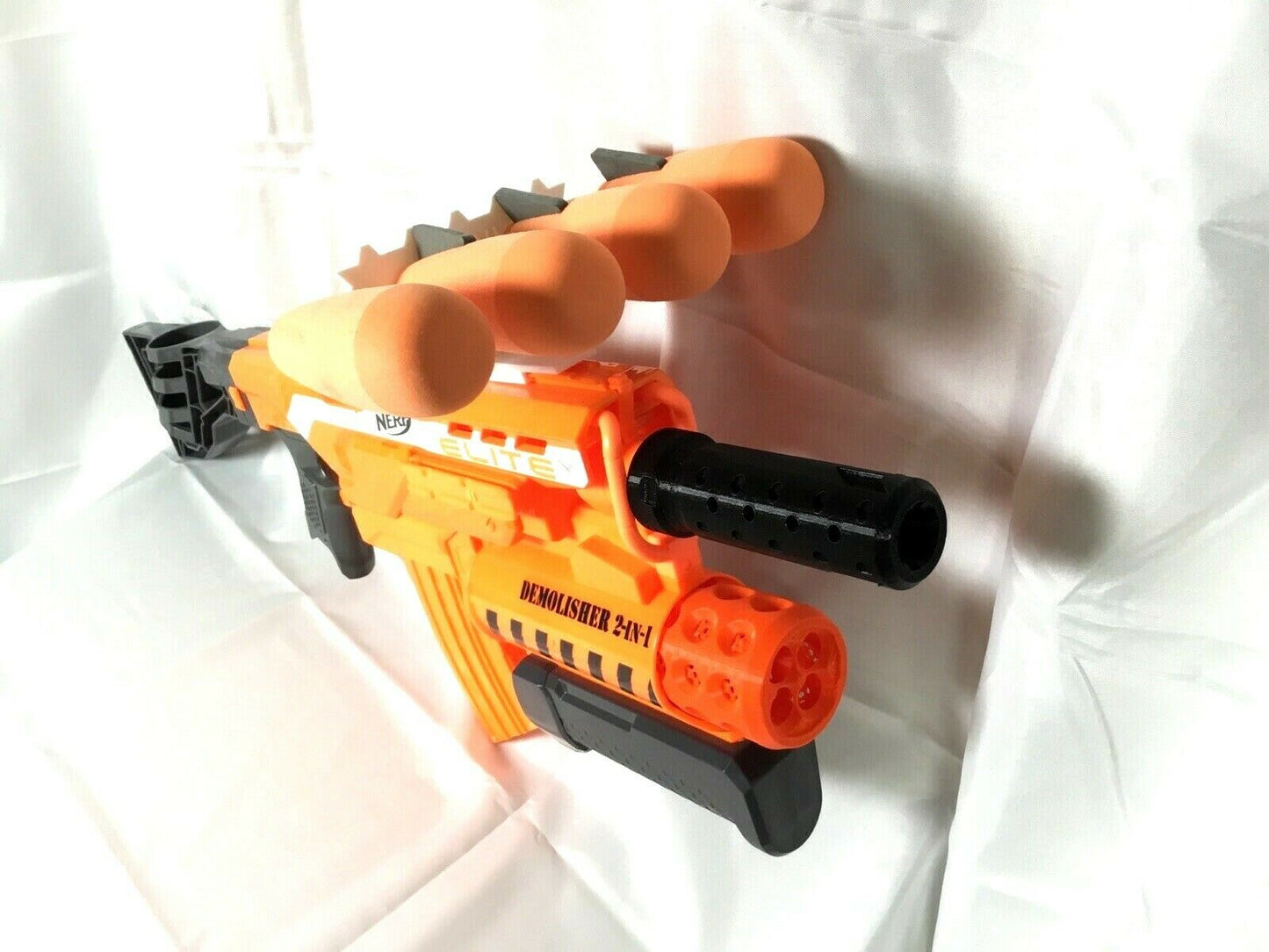 SSWI Demolisher Missile Rocket Mod Tactical Rail Ammo Holder Holds 4 Rounds