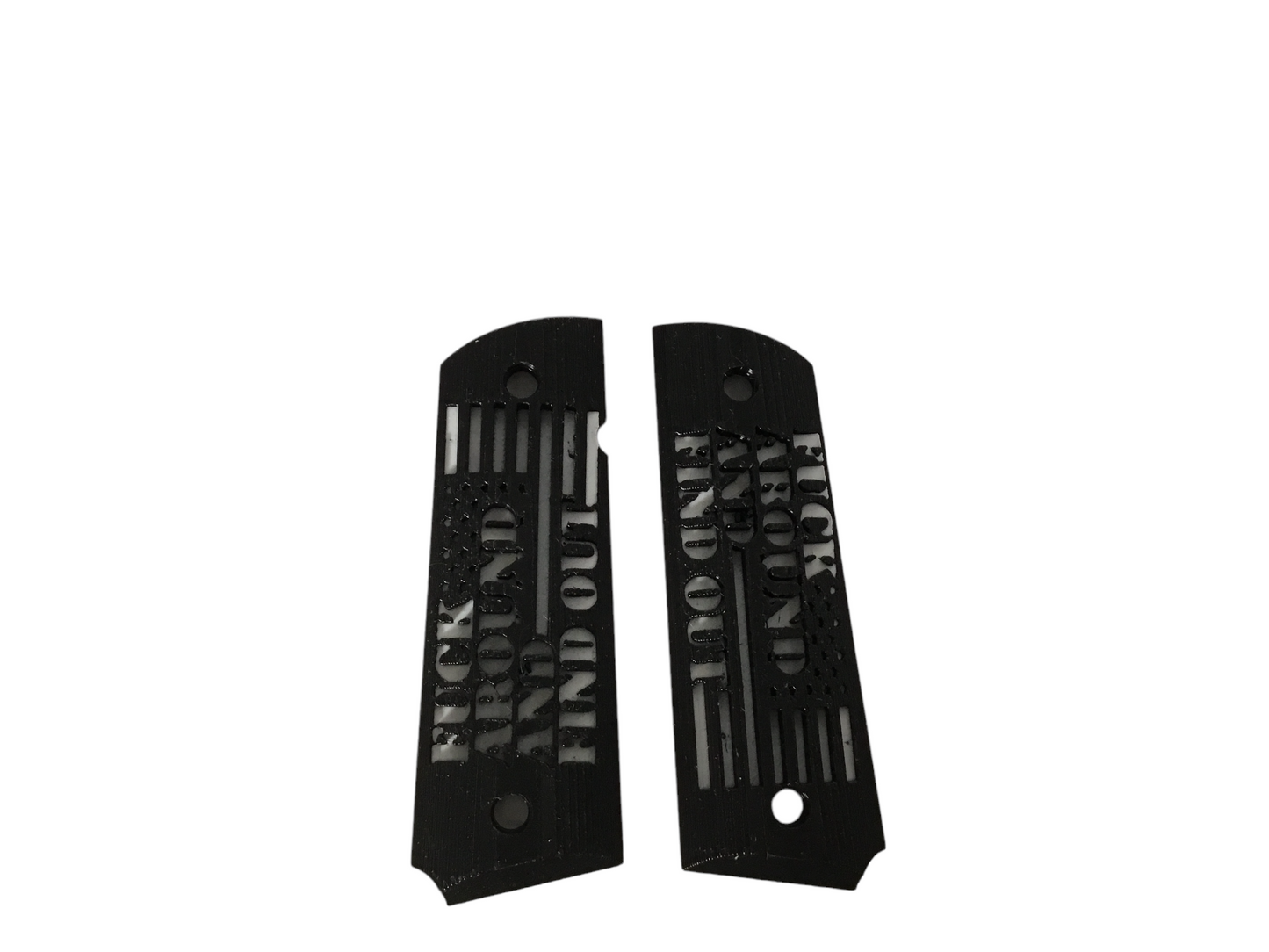 SSWI Full Size 1911 .45acp and Clones FAFO Grips - Any 2 Color - 45Cal Custom