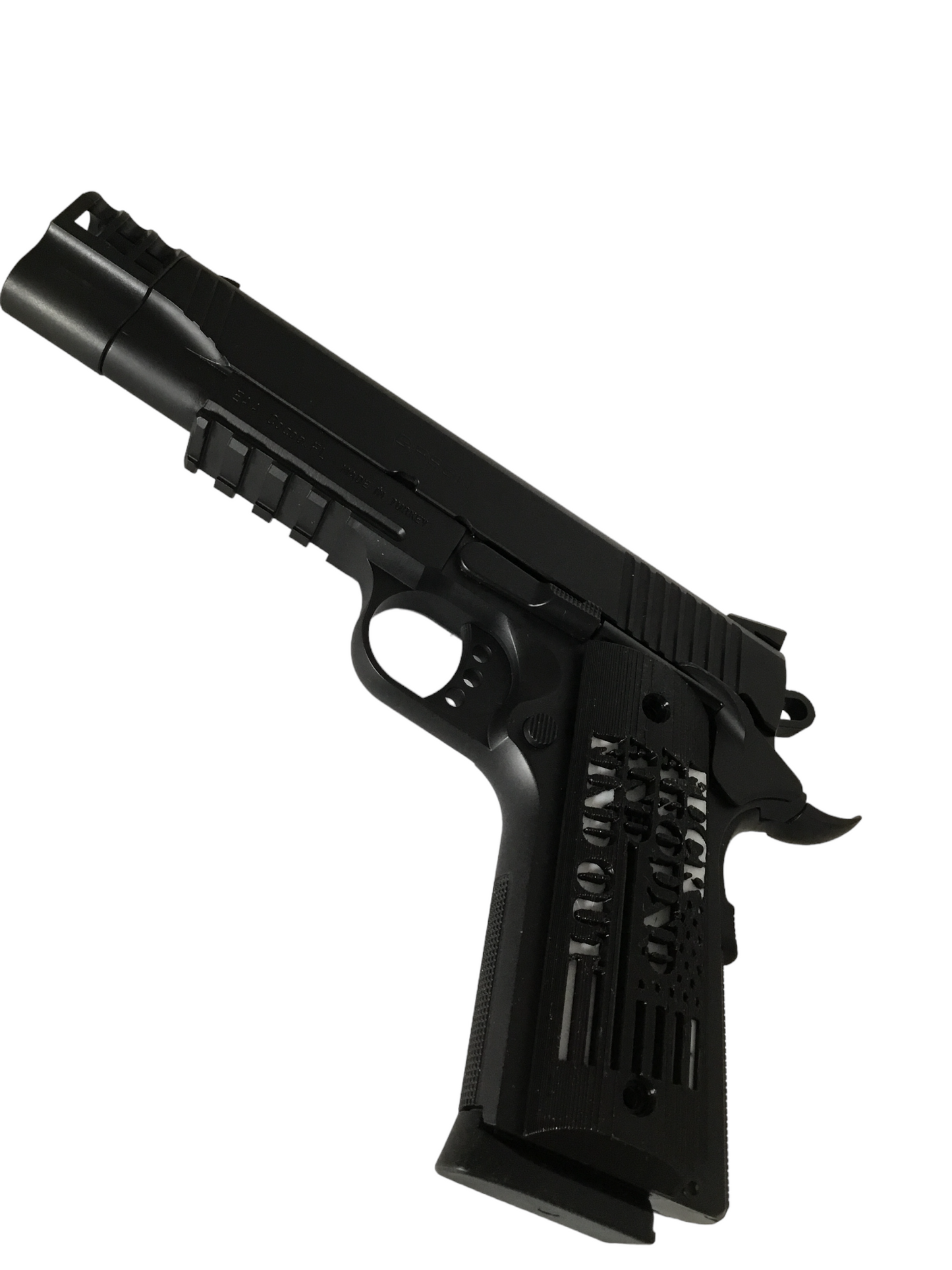 SSWI Full Size 1911 .45acp and Clones FAFO Grips - Any 2 Color - 45Cal Custom