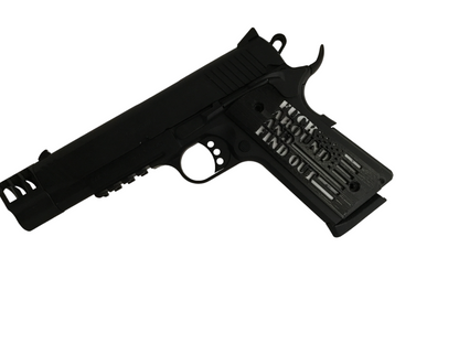 SSWI Full Size 1911 .45acp and Clones FAFO Grips - Any 2 Color - 45Cal Custom