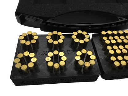 SSWI 22lr 8 Shot Revolver Loading Tray, Storage Tray and Carrying Case Kit
