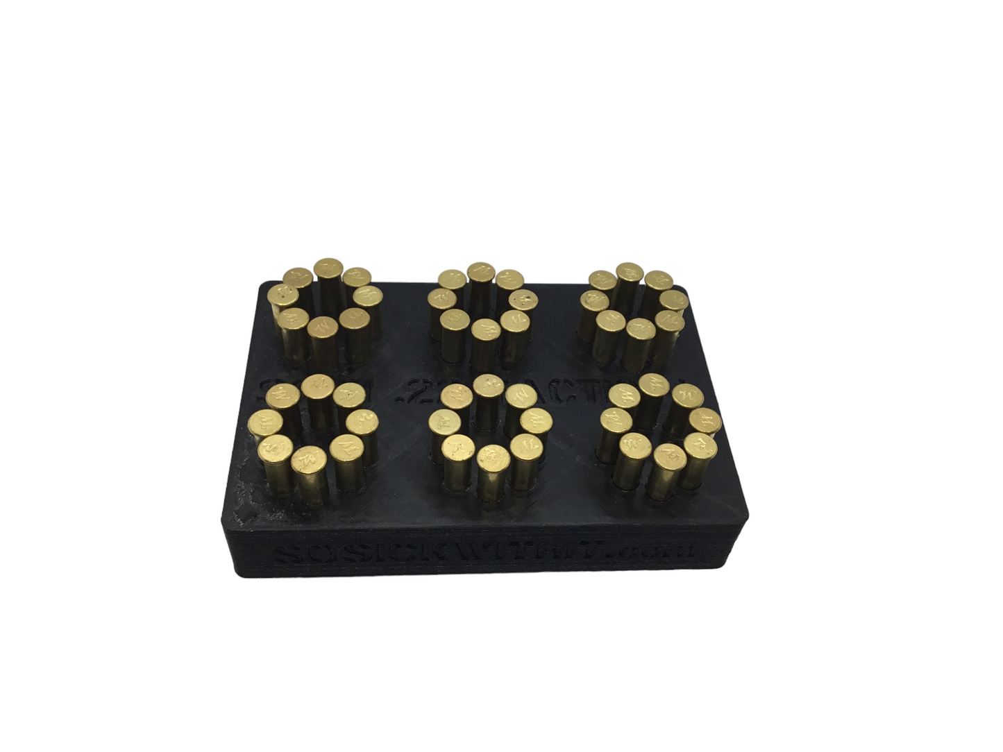 SSWI 22lr 8 Shot Revolver Loading Tray, Storage Tray and Carrying Case Kit