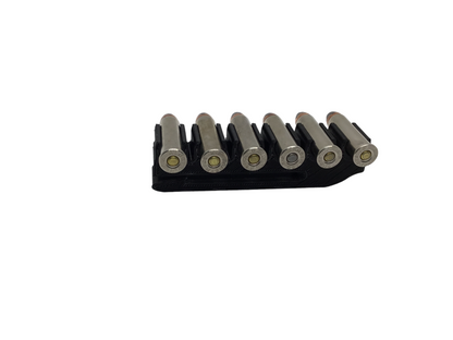 4, 6, 10 or 12 Tactical .357 357 Cal AMMO HOLDER Vest / Belt Clip Magnum Rounds