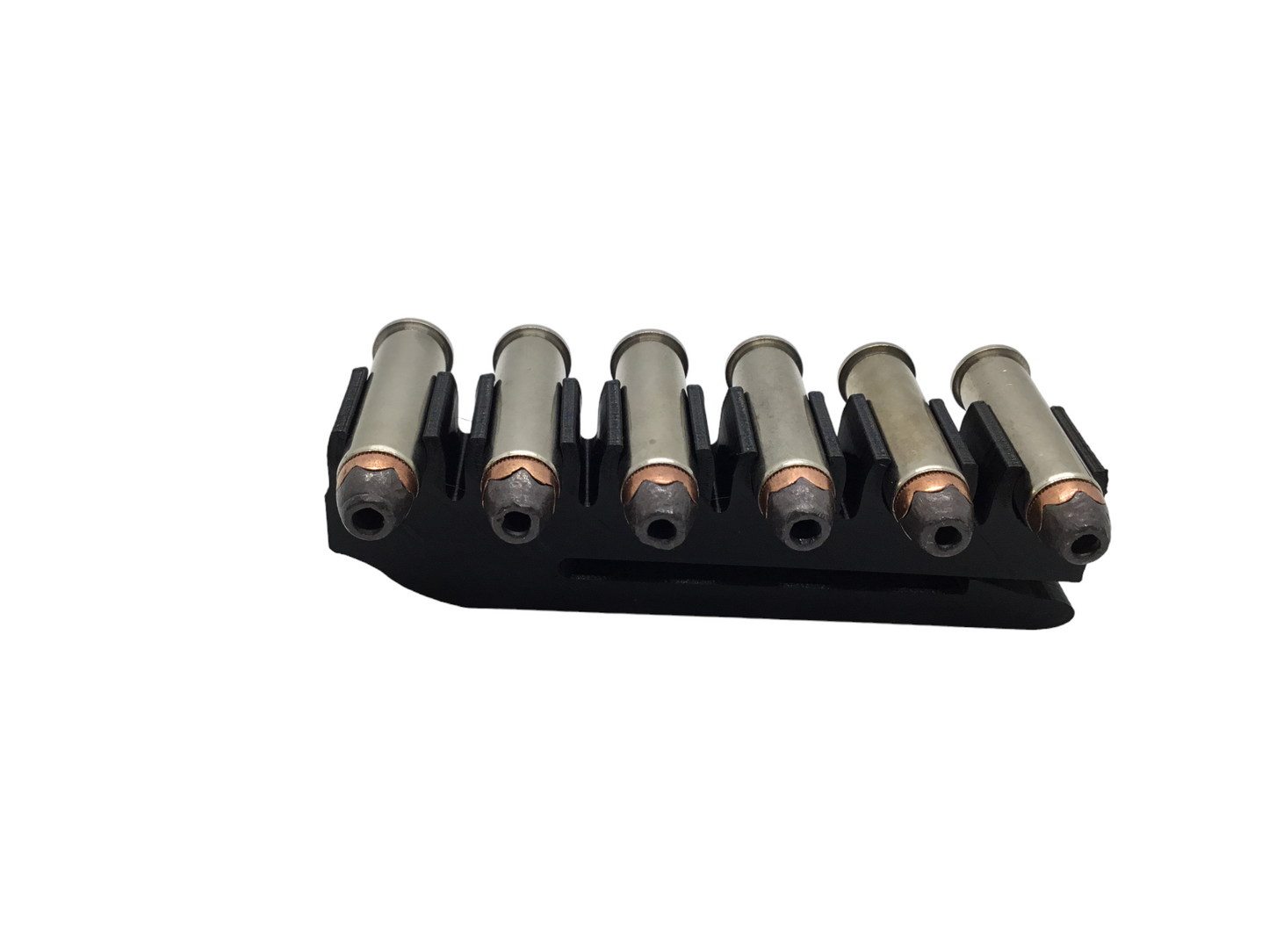 4, 6, 10 or 12 Tactical .357 357 Cal AMMO HOLDER Vest / Belt Clip Magnum Rounds