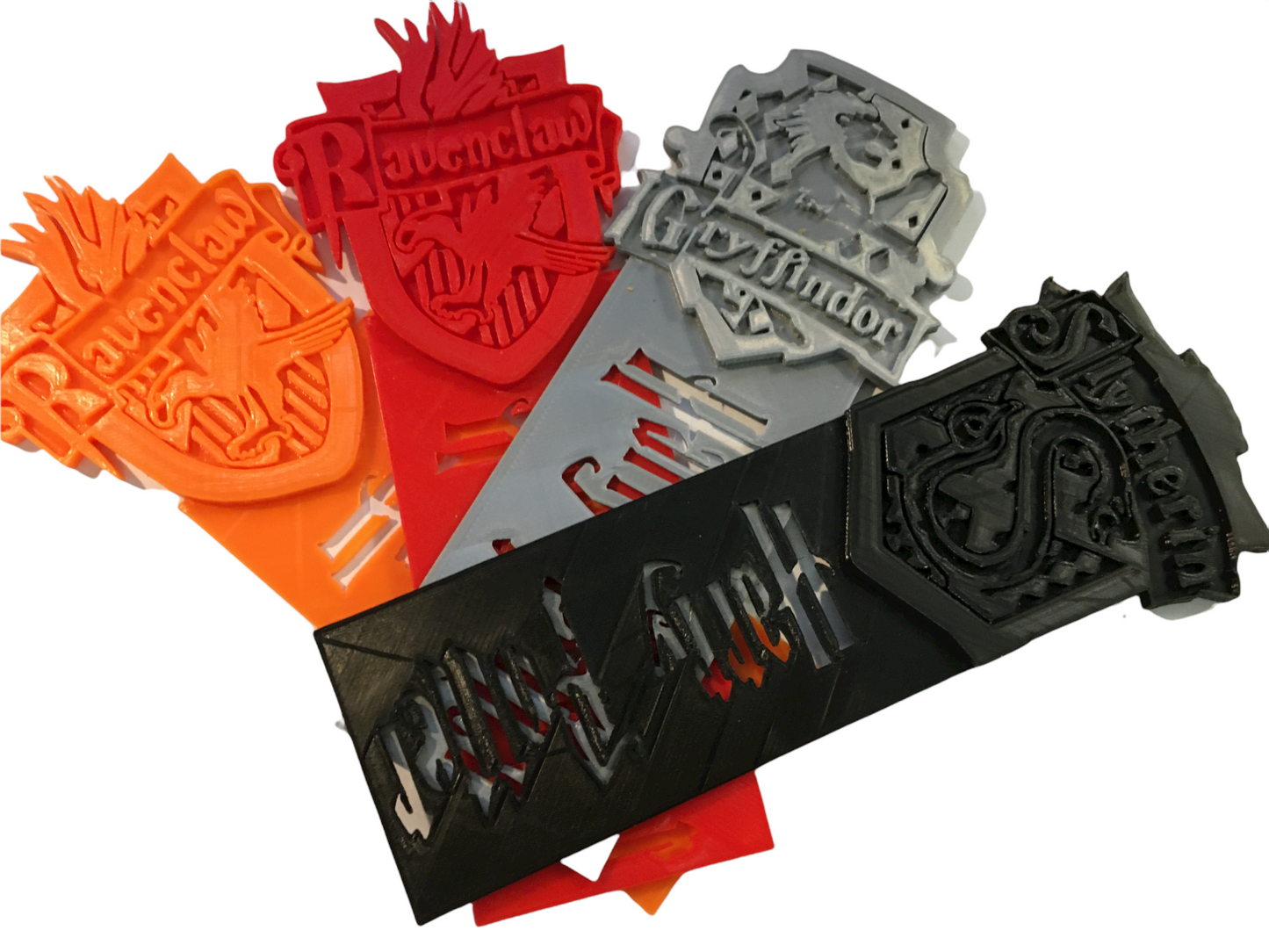 Harry Potter Hogwarts House Badge Bookmark - Book Mark  Gryffindor, Hufflepuff, Ravenclaw, Slytherin