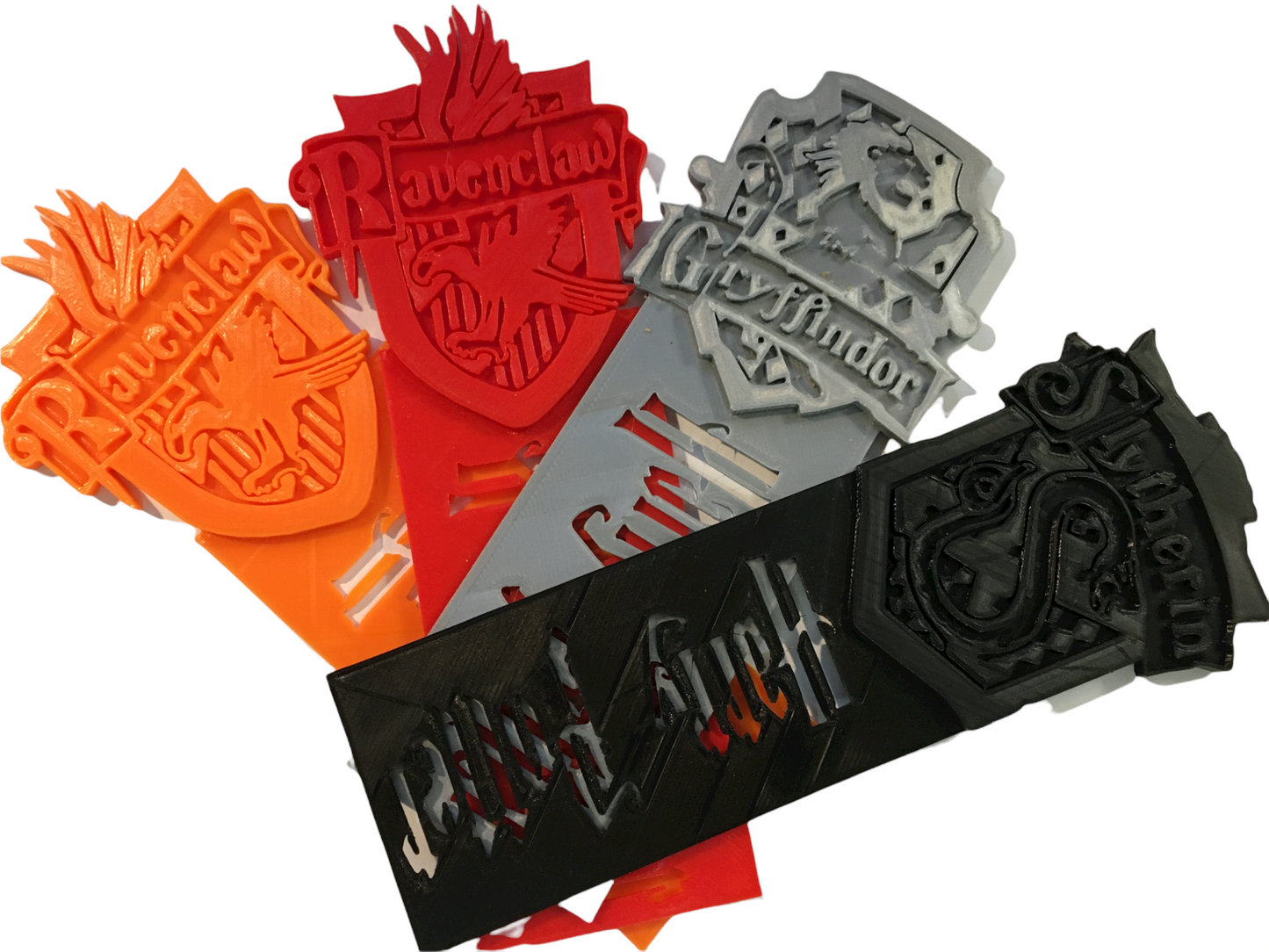 Harry Potter Hogwarts House Badge Bookmark - Book Mark  Gryffindor, Hufflepuff, Ravenclaw, Slytherin