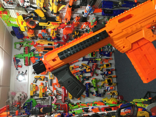 Extended Muzzle Brake Adapter, Attach Any Dart Gun Attachment to Adventure Force