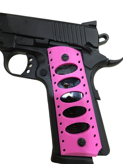 SSWI Full Size 1911 .45acp and Clones Commando Grips - Any Color - 45Cal Custom