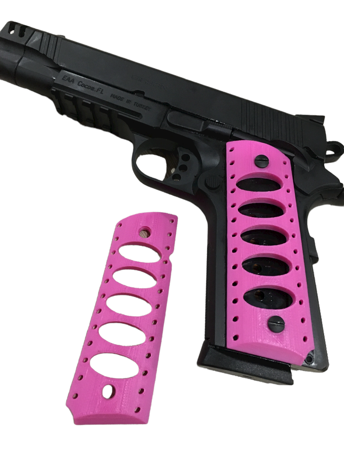 SSWI Full Size 1911 .45acp and Clones Commando Grips - Any Color - 45Cal Custom