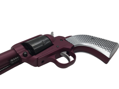 SSWI Ruger Wrangler .22 Revolver Grips Diamond Cut - 22cal Any Color Free Ship