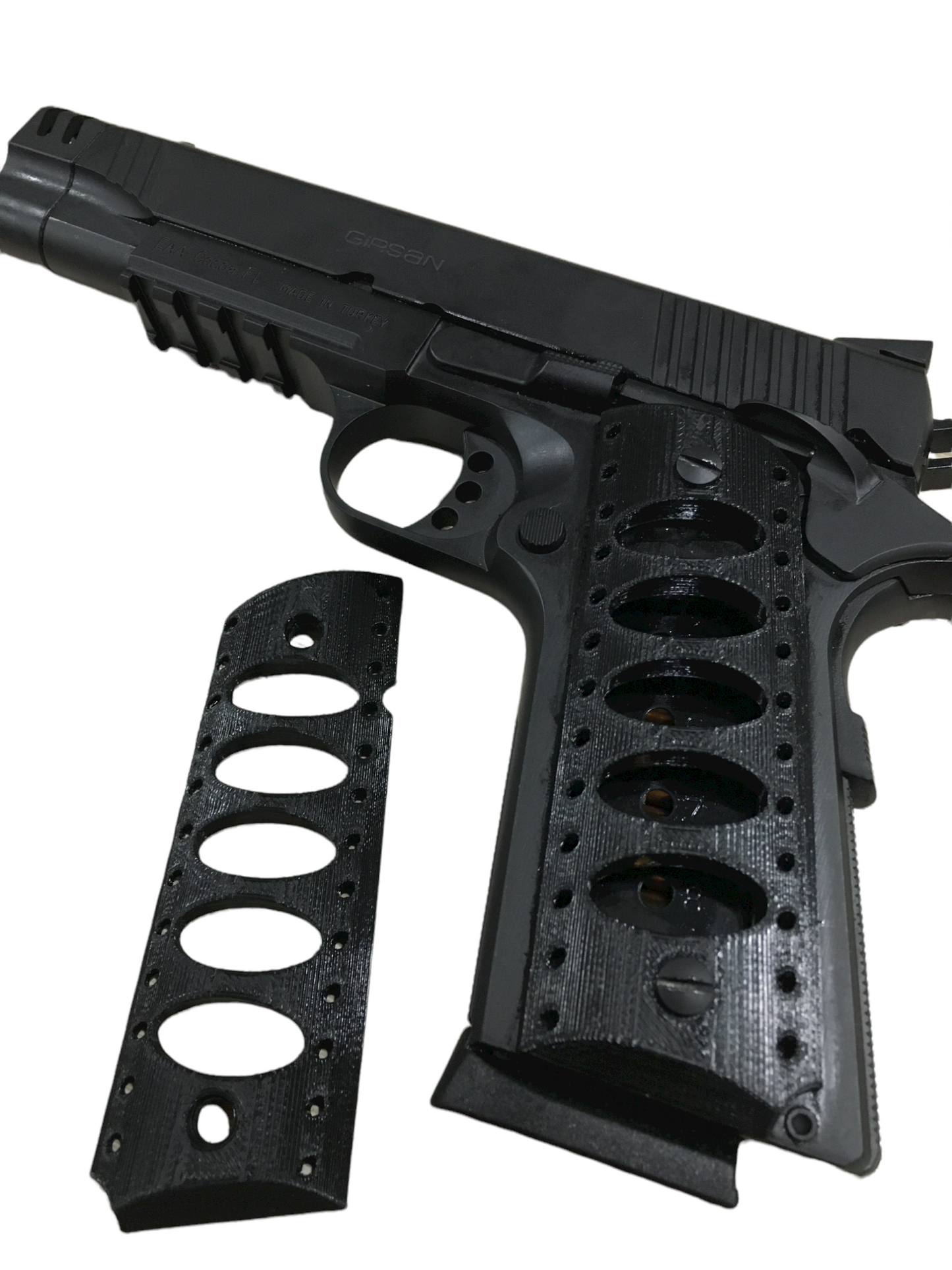 SSWI Full Size 1911 .45acp and Clones Commando Grips - Any Color - 45Cal Custom