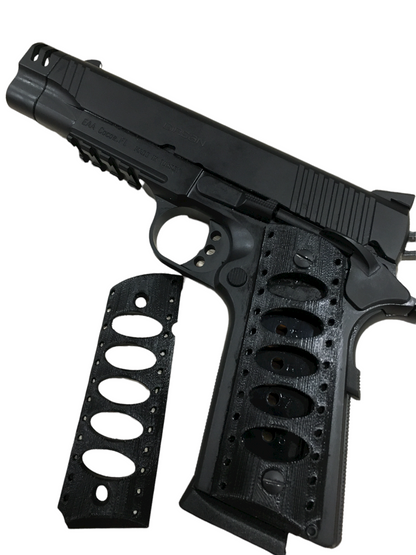 SSWI Full Size 1911 .45acp and Clones Commando Grips - Any Color - 45Cal Custom
