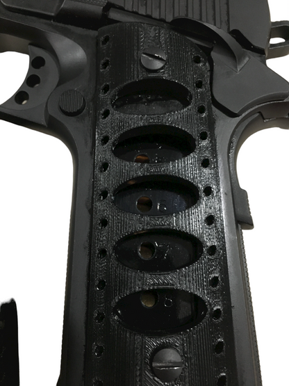 SSWI Full Size 1911 .45acp and Clones Commando Grips - Any Color - 45Cal Custom
