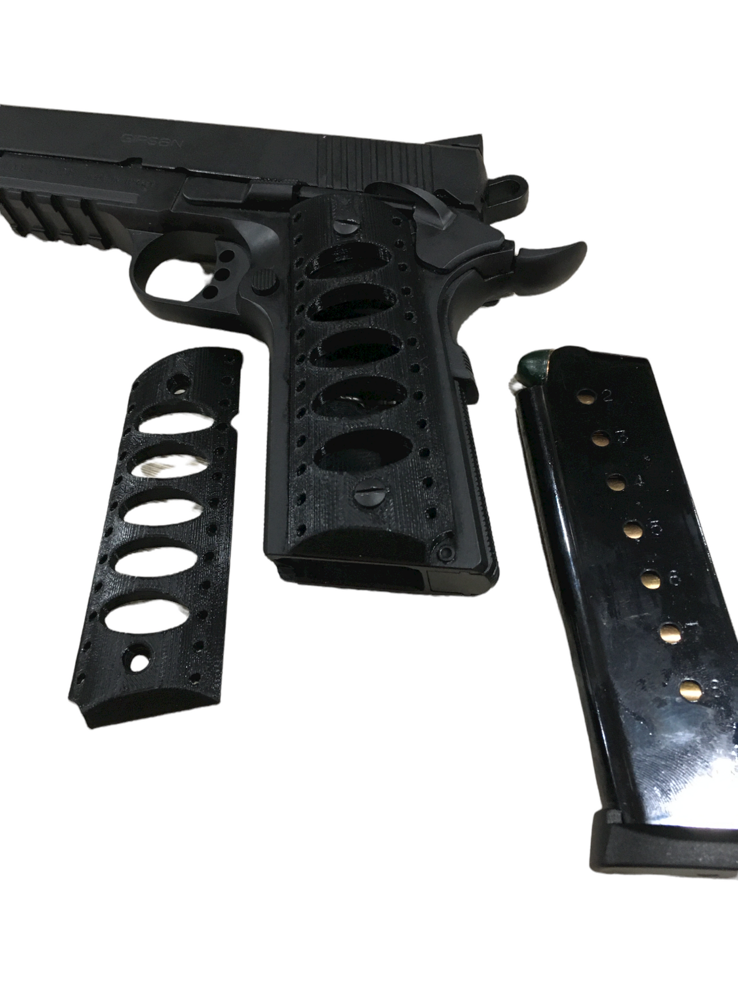 SSWI Full Size 1911 .45acp and Clones Commando Grips - Any Color - 45Cal Custom