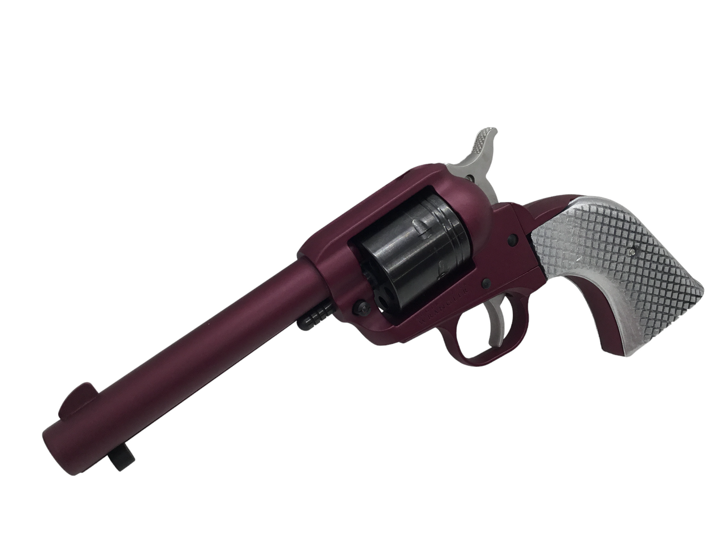 SSWI Ruger Wrangler .22 Revolver Grips Diamond Cut - 22cal Any Color Free Ship