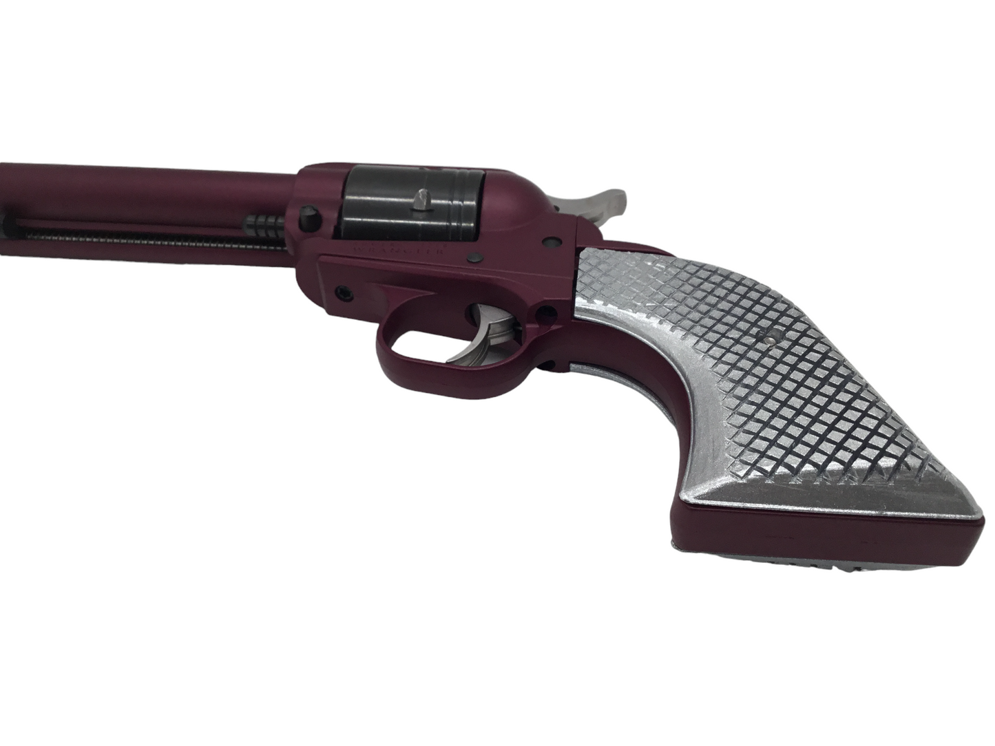 SSWI Ruger Wrangler .22 Revolver Grips Diamond Cut - 22cal Any Color Free Ship