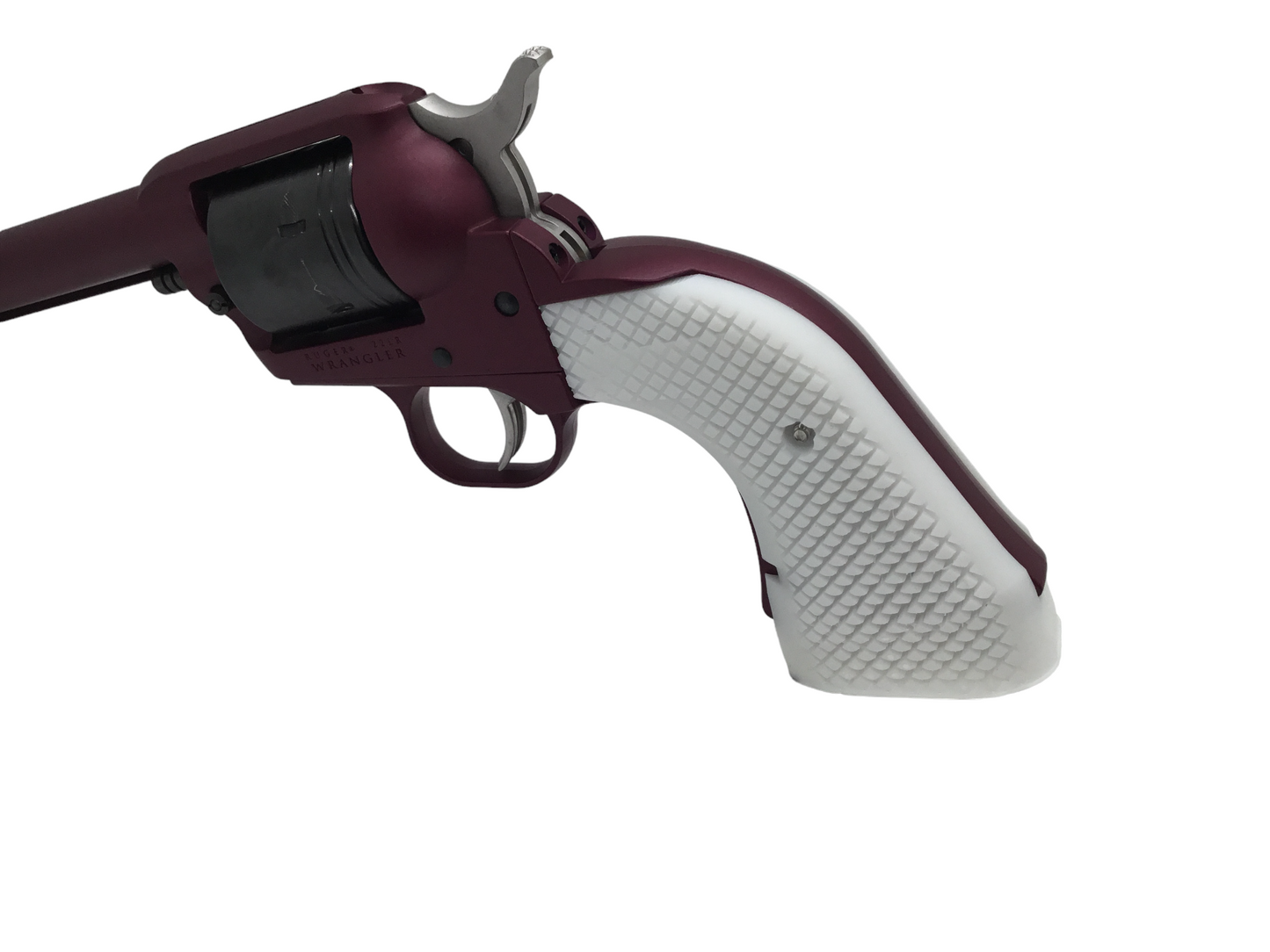 SSWI Ruger Wrangler .22 Revolver FULL Size Diamond Grips 22cal Any Color