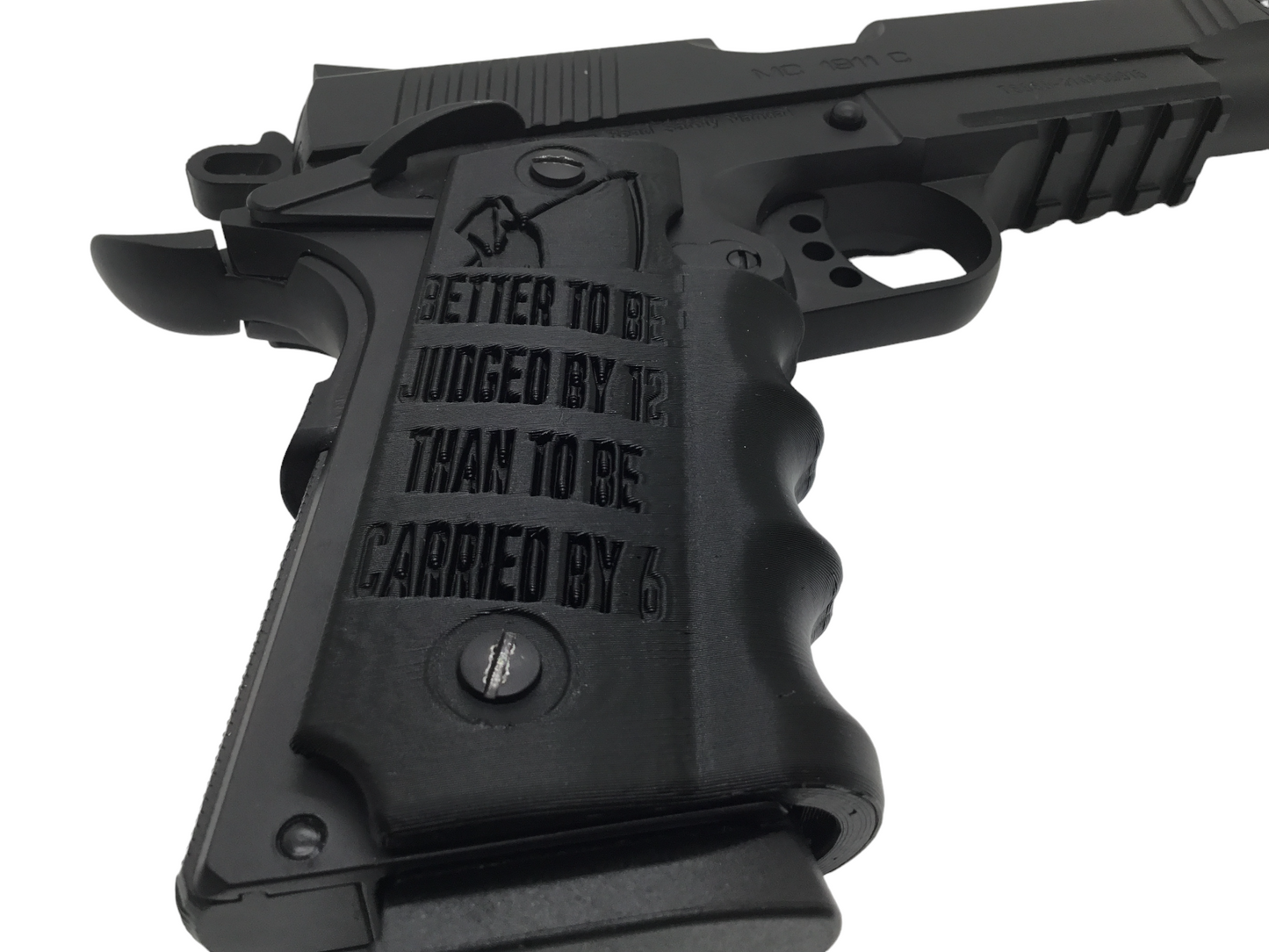 SSWI Full Size 1911 .45acp and Clones Judge Ergo Grips - Any Color  45Cal Custom
