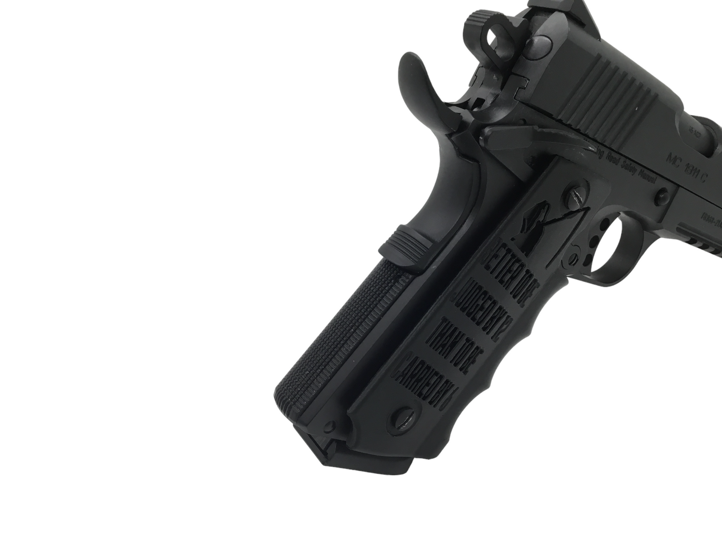 SSWI Full Size 1911 .45acp and Clones Judge Ergo Grips - Any Color  45Cal Custom