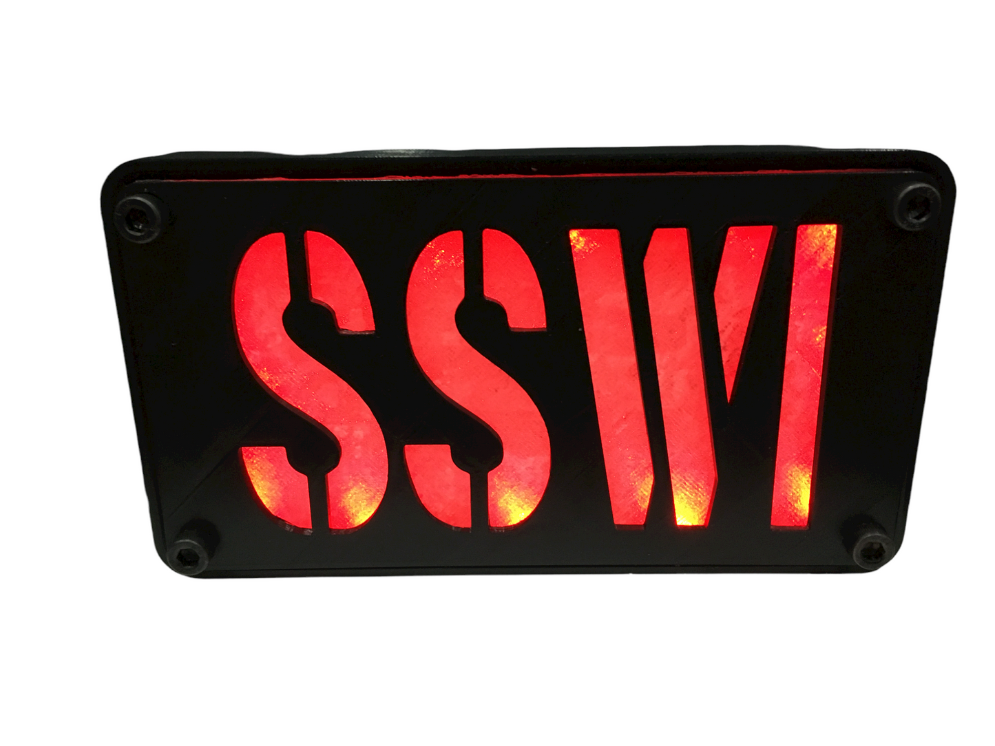 Custom MultiColor LED Wall or Desk Sign With Remote - Add Any Name You Want, USA