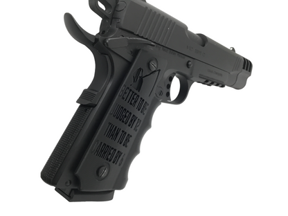 SSWI Full Size 1911 .45acp and Clones Judge Ergo Grips - Any Color  45Cal Custom