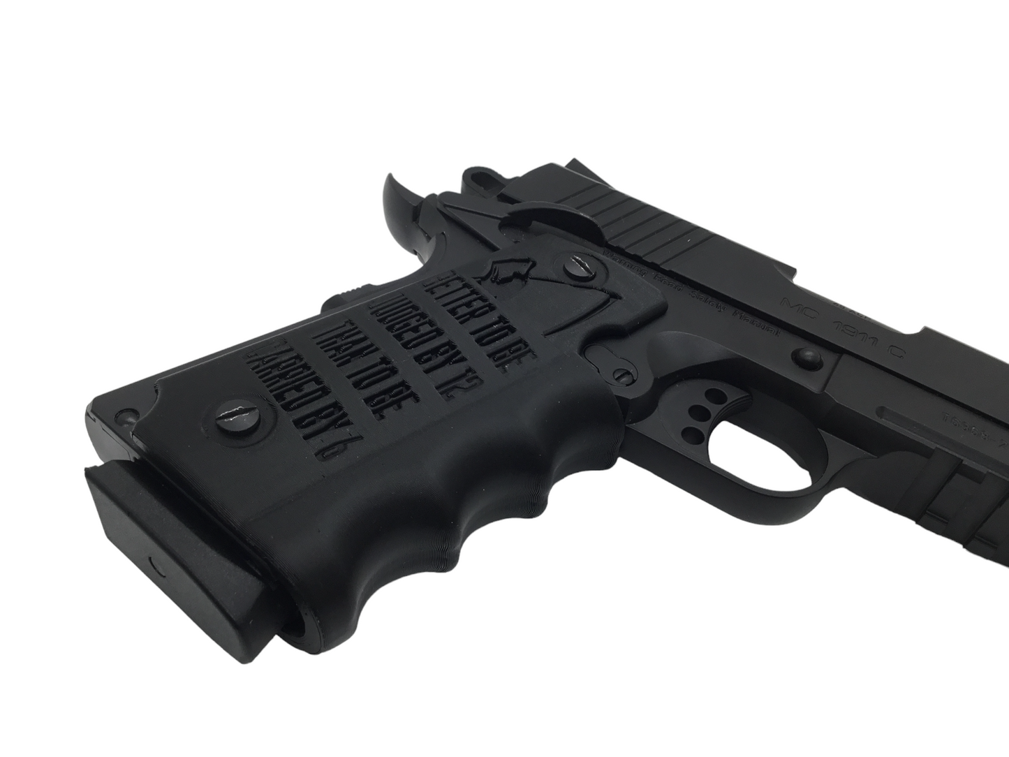 SSWI Full Size 1911 .45acp and Clones Judge Ergo Grips - Any Color  45Cal Custom