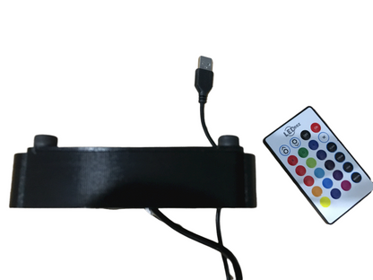 Custom MultiColor LED Clapboard Movie Sign With Remote - Add Any Name You Want