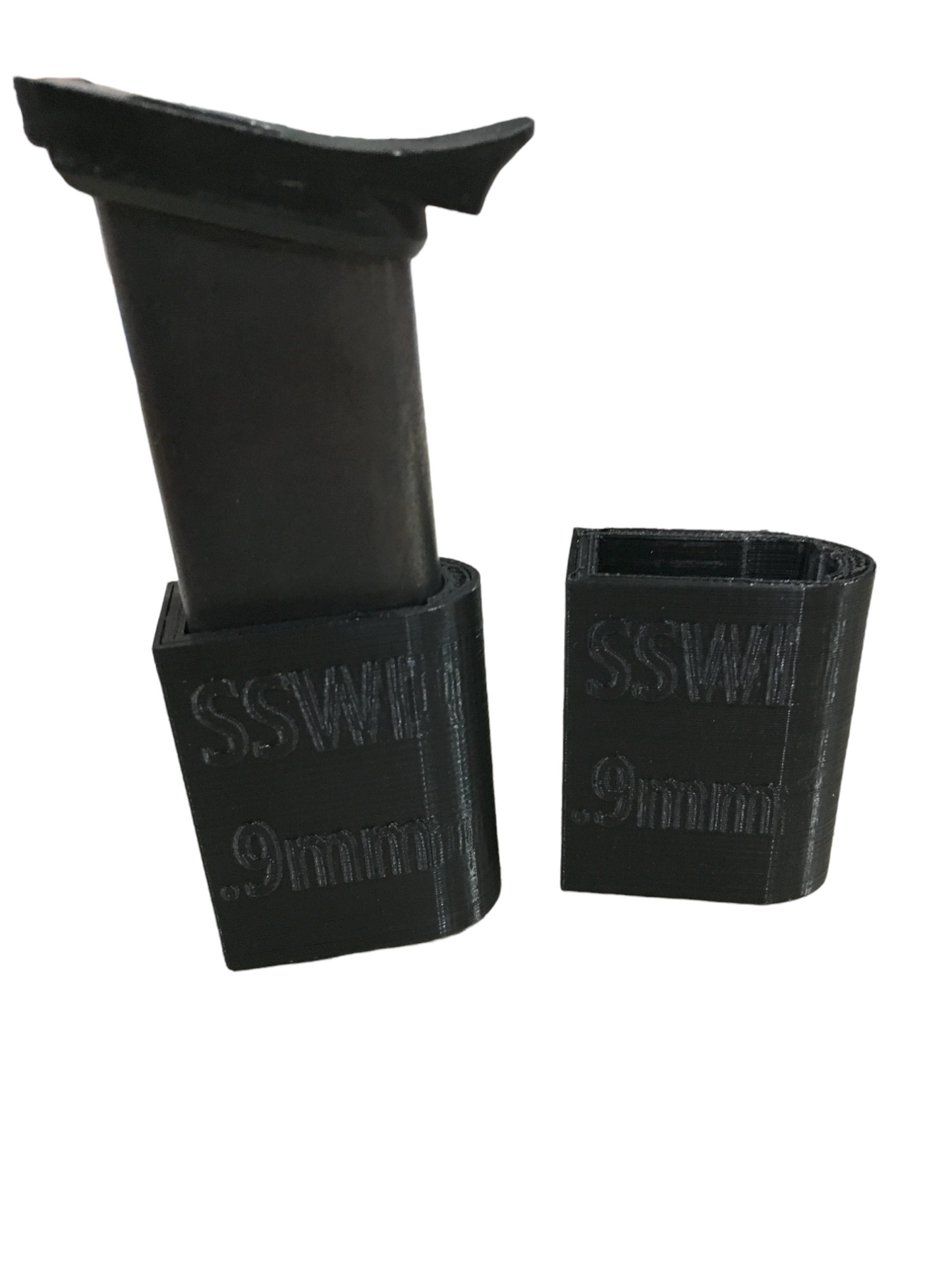 9mm Mag Pouch, 9 mm Magazine Holster, Belt Clip - Light Weight Any COLOR