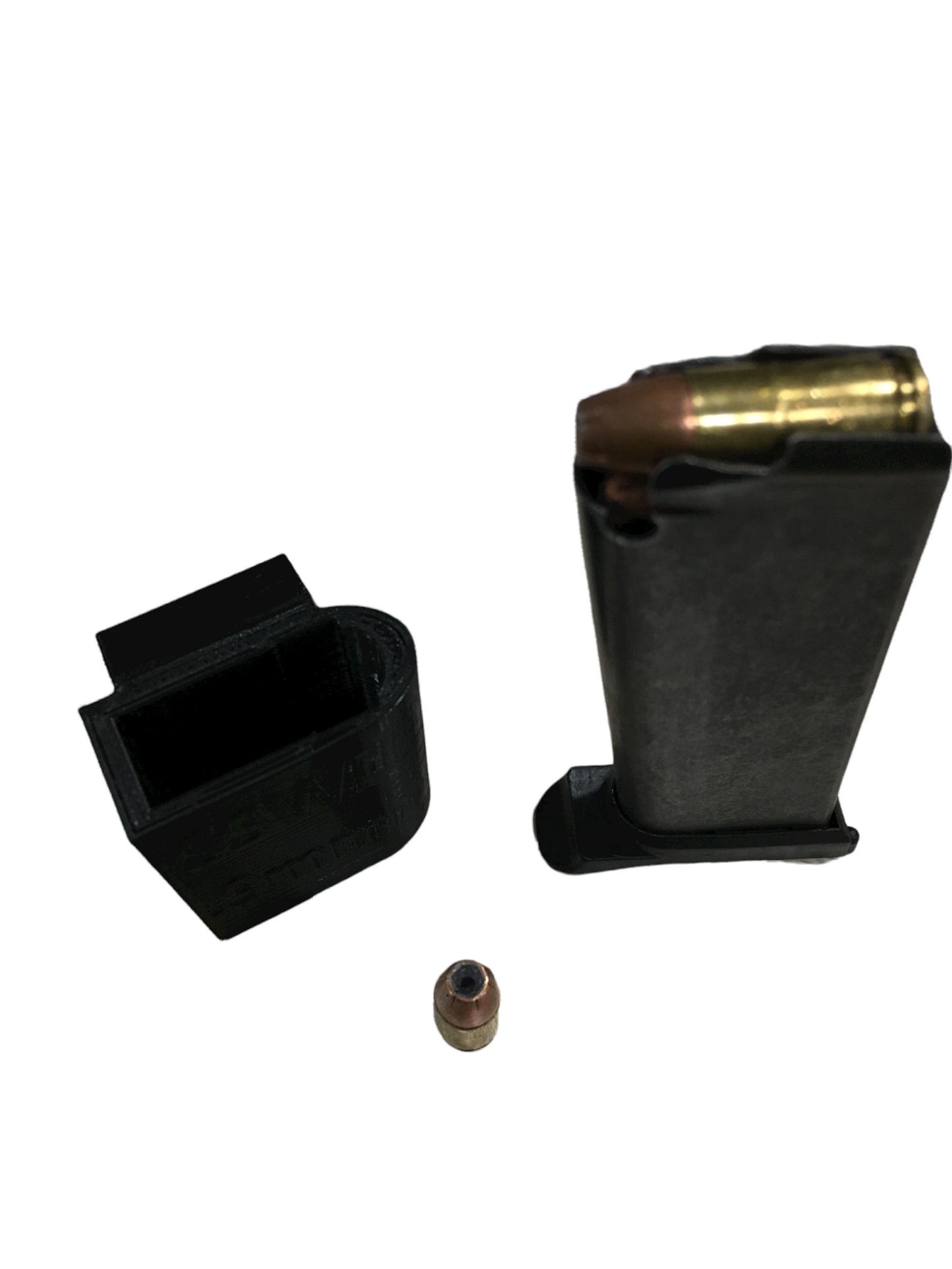 9mm Mag Pouch, 9 mm Magazine Holster, Belt Clip - Light Weight Any COLOR