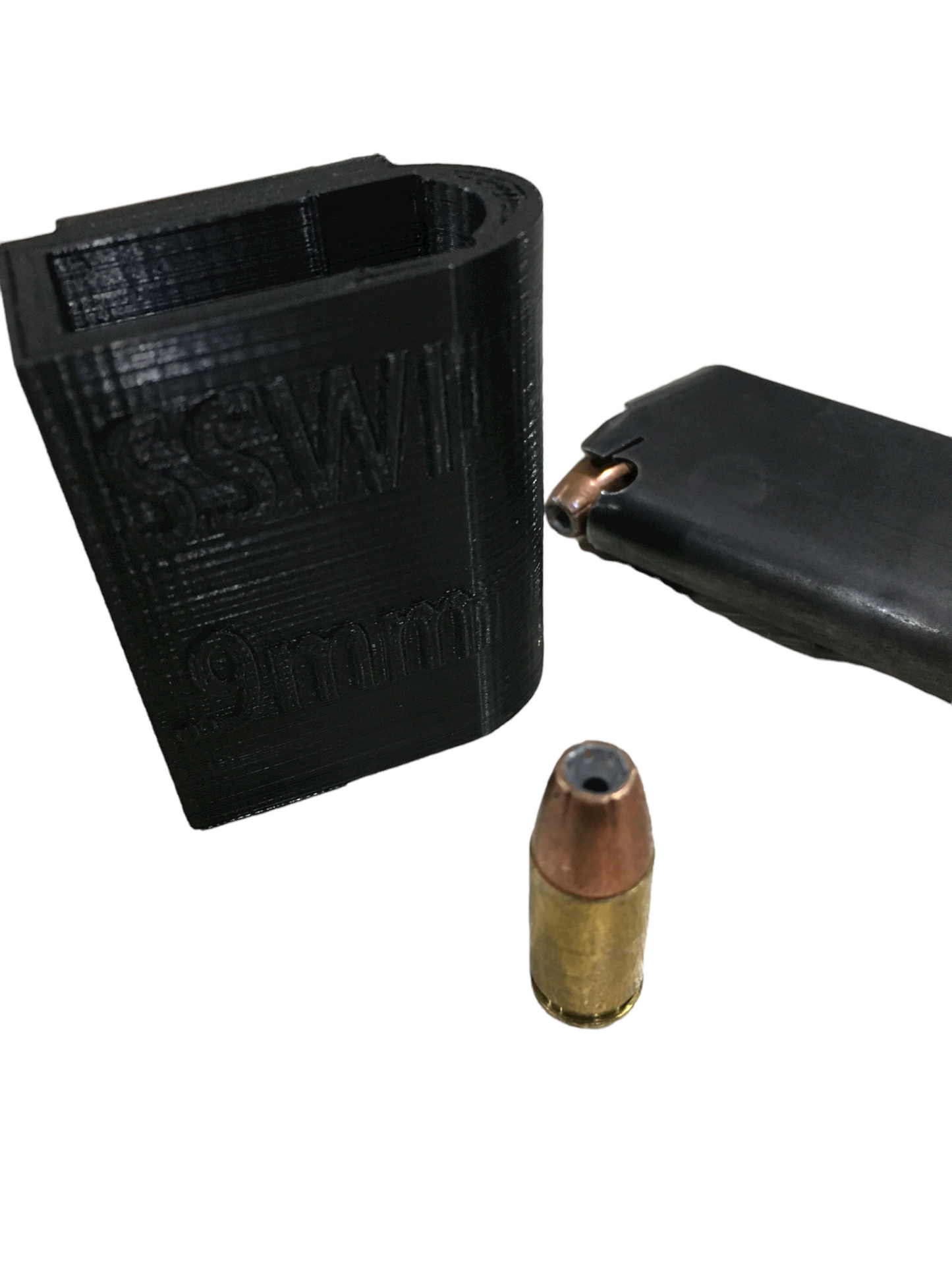 9mm Mag Pouch, 9 mm Magazine Holster, Belt Clip - Light Weight Any COLOR