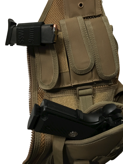 9mm Mag Pouch, 9 mm Magazine Holster, Belt Clip - Light Weight Any COLOR