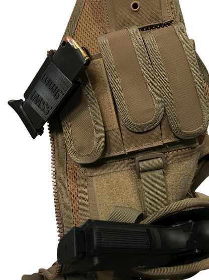 9mm Mag Pouch, 9 mm Magazine Holster, Belt Clip - Light Weight Any COLOR