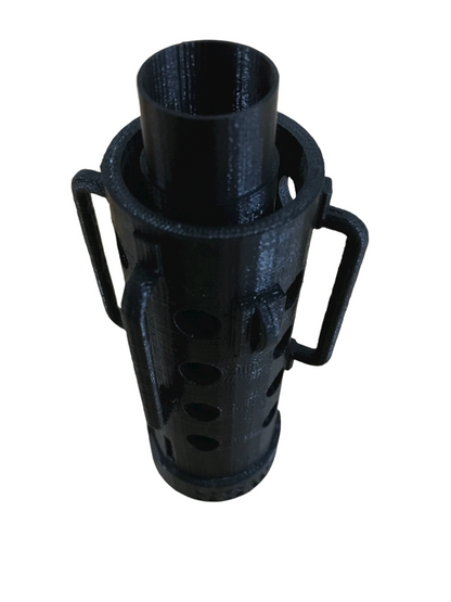 SSWI Tec-9 Tactical Barrel Twist On Ext Attachment For Dart Blaster, Tec Nine