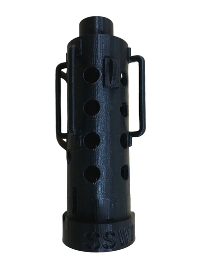 SSWI Tec-9 Tactical Barrel Twist On Ext Attachment For Dart Blaster, Tec Nine