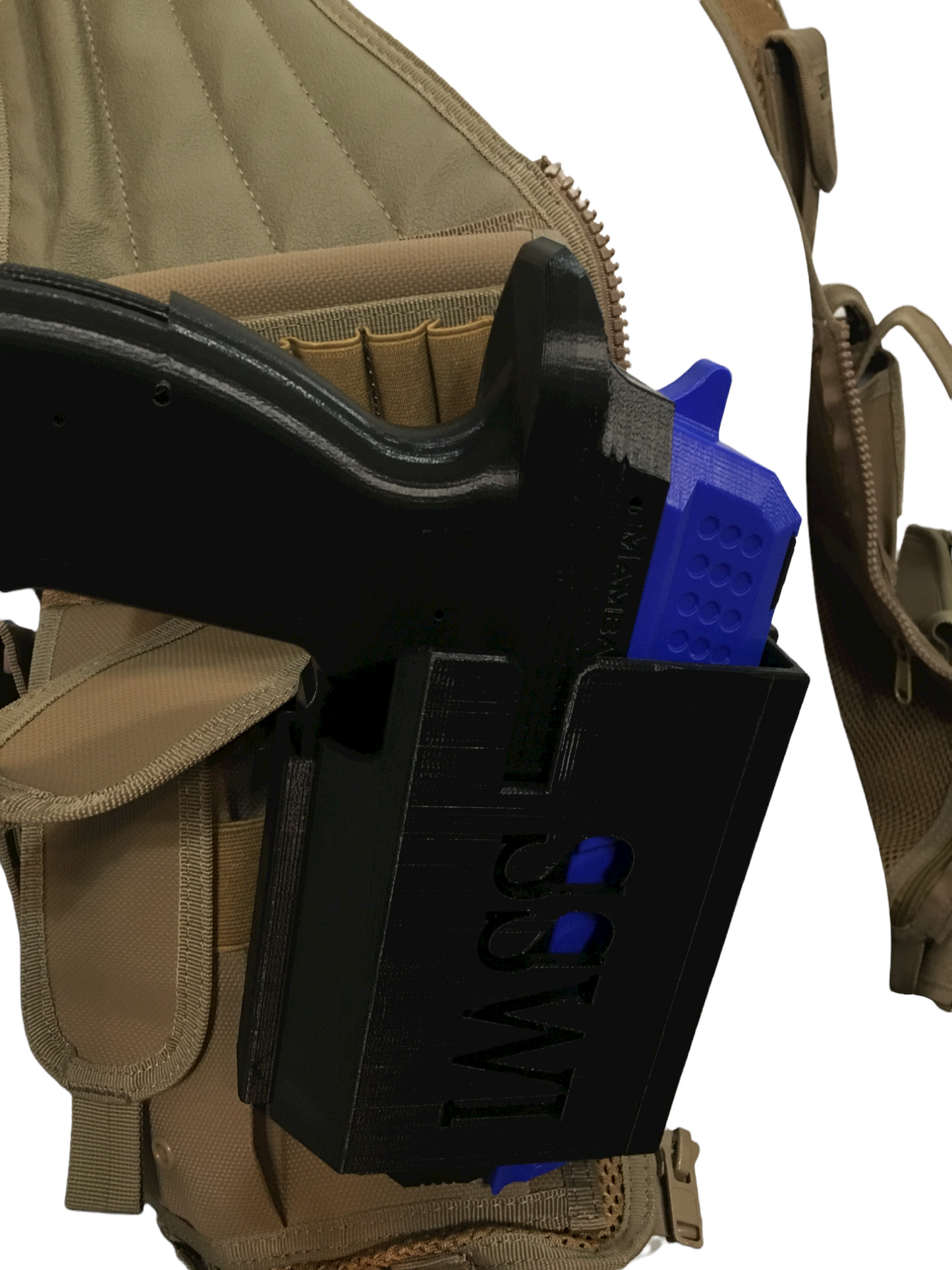 SSWI Custom Hip, Vest or Leg Holster Stand Mod For FRP-13 Mamba Heavy Rival