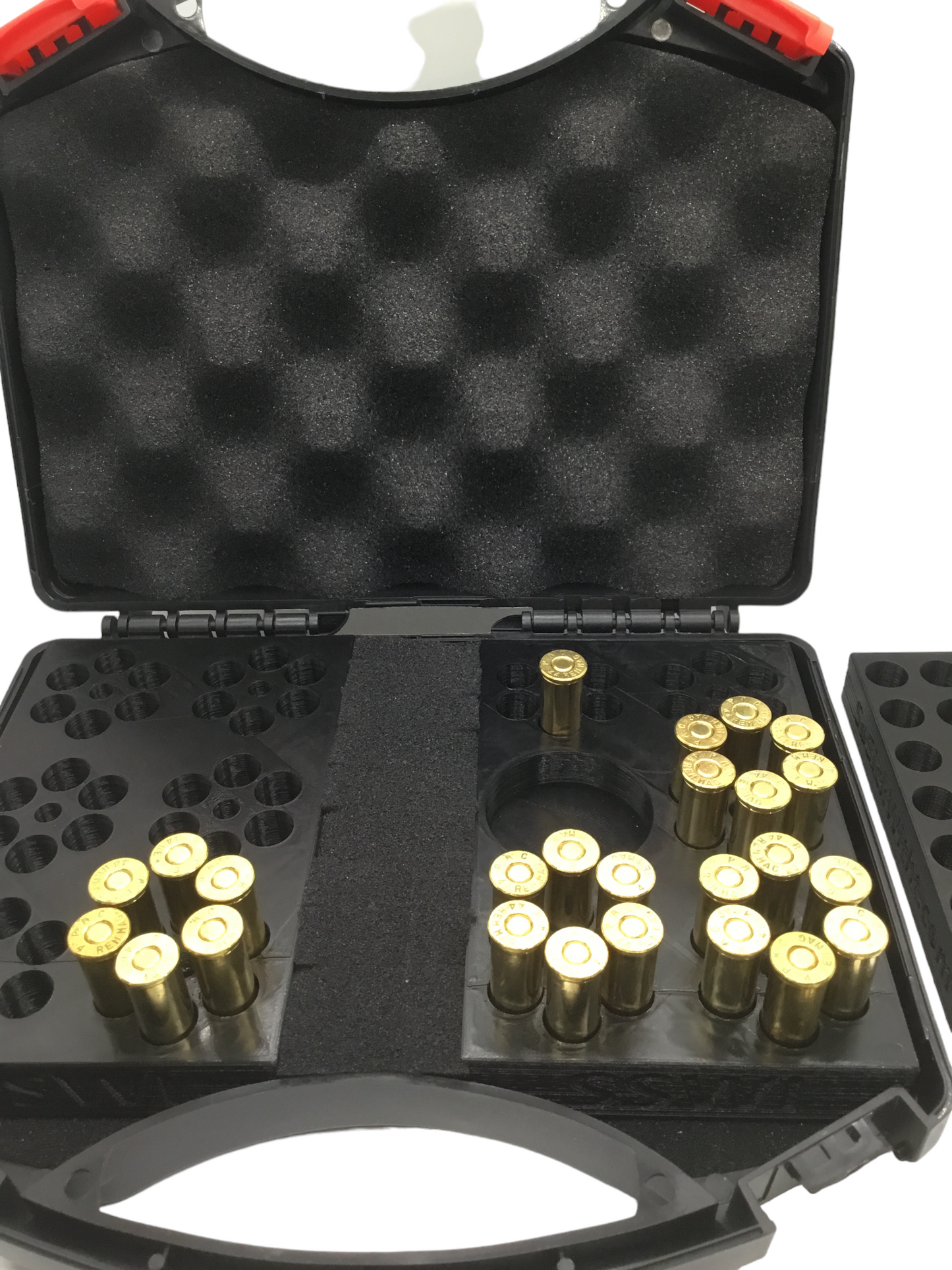 SSWI 44 6 Shot Revolver Loading Tray, Speed Loader Slot and Carrying Case Kit