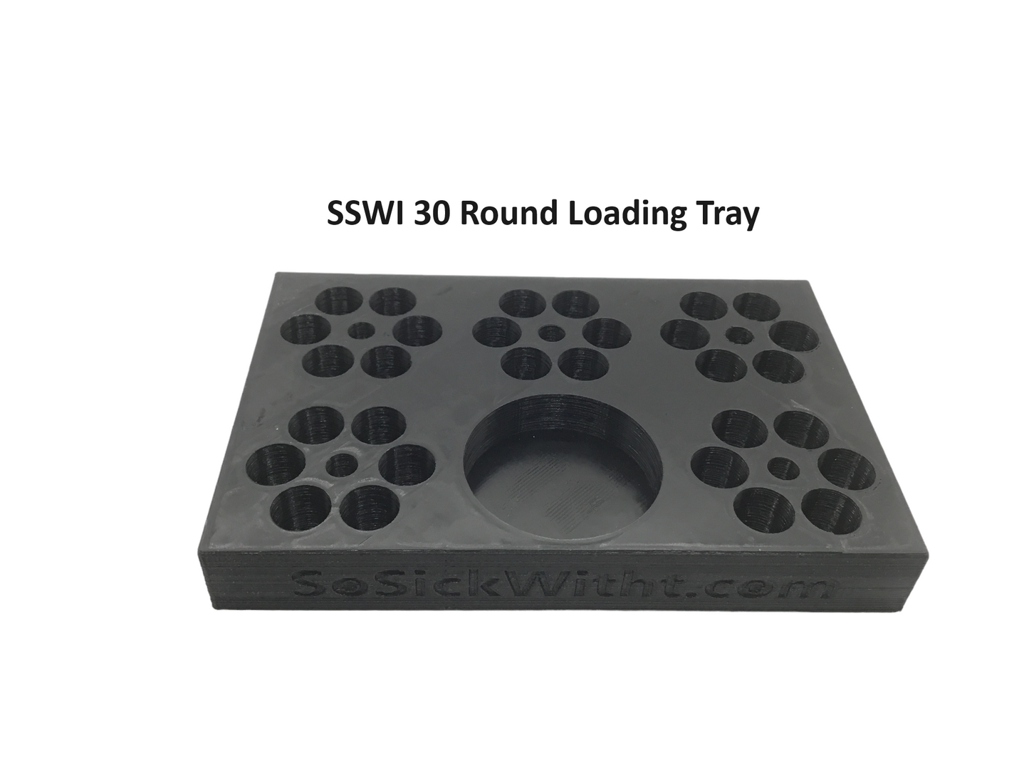 SSWI 44 6 Shot Revolver Loading Tray, Speed Loader Slot and Carrying Case Kit
