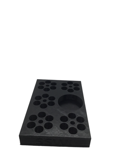SSWI 44 6 Shot Revolver Loading Tray, Speed Loader Slot and Carrying Case Kit