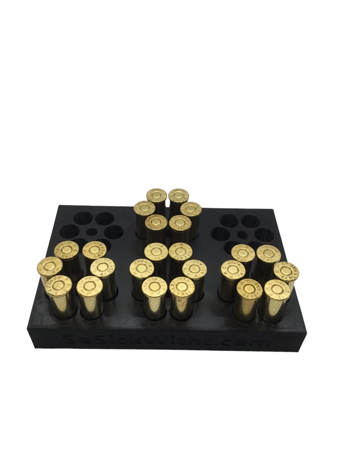 SSWI 44 6 Shot Revolver Loading Tray, Speed Loader Slot and Carrying Case Kit