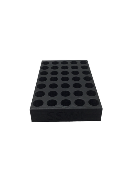 SSWI 44 6 Shot Revolver Loading Tray, Speed Loader Slot and Carrying Case Kit