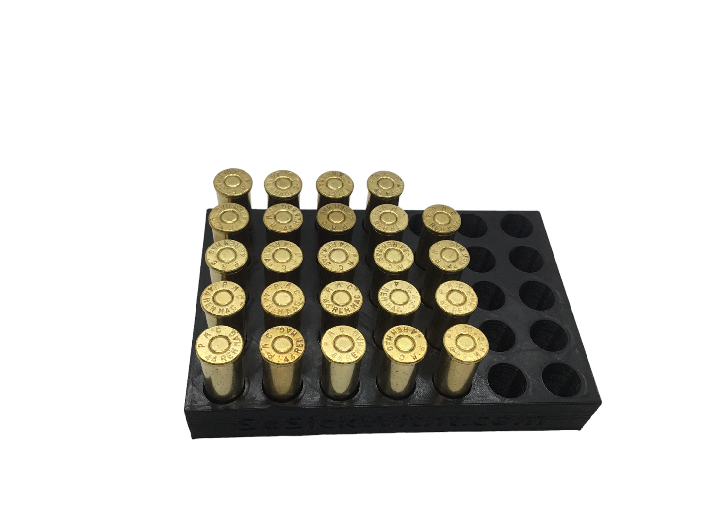 SSWI 44 6 Shot Revolver Loading Tray, Speed Loader Slot and Carrying Case Kit