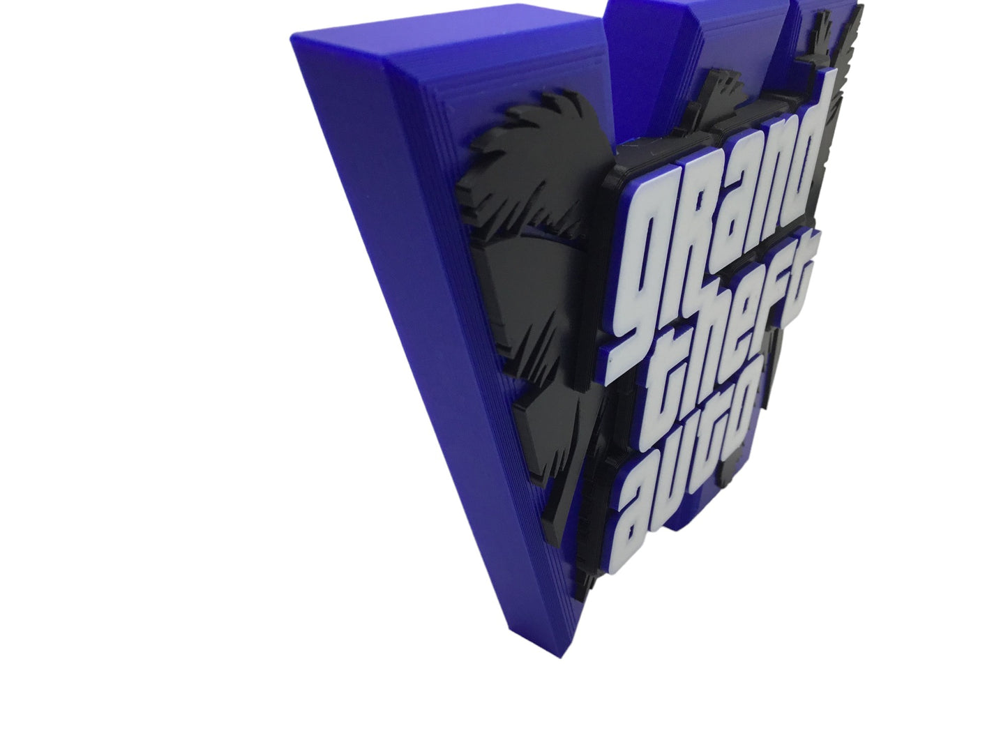 GTA 6 FAN ART Display Sign Stand Gamers GTA6 Collectibles video game - Gamer