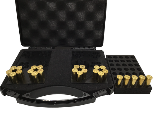 SSWI 44 5 Shot Revolver Loading Tray, Speed Loader Slot and Carrying Case Kit