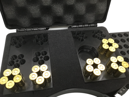 SSWI 44 5 Shot Revolver Loading Tray, Speed Loader Slot and Carrying Case Kit