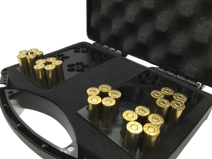 SSWI 44 5 Shot Revolver Loading Tray, Speed Loader Slot and Carrying Case Kit