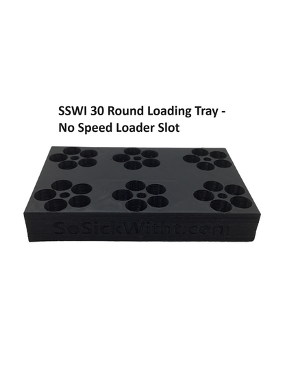 SSWI 44 5 Shot Revolver Loading Tray, Speed Loader Slot and Carrying Case Kit