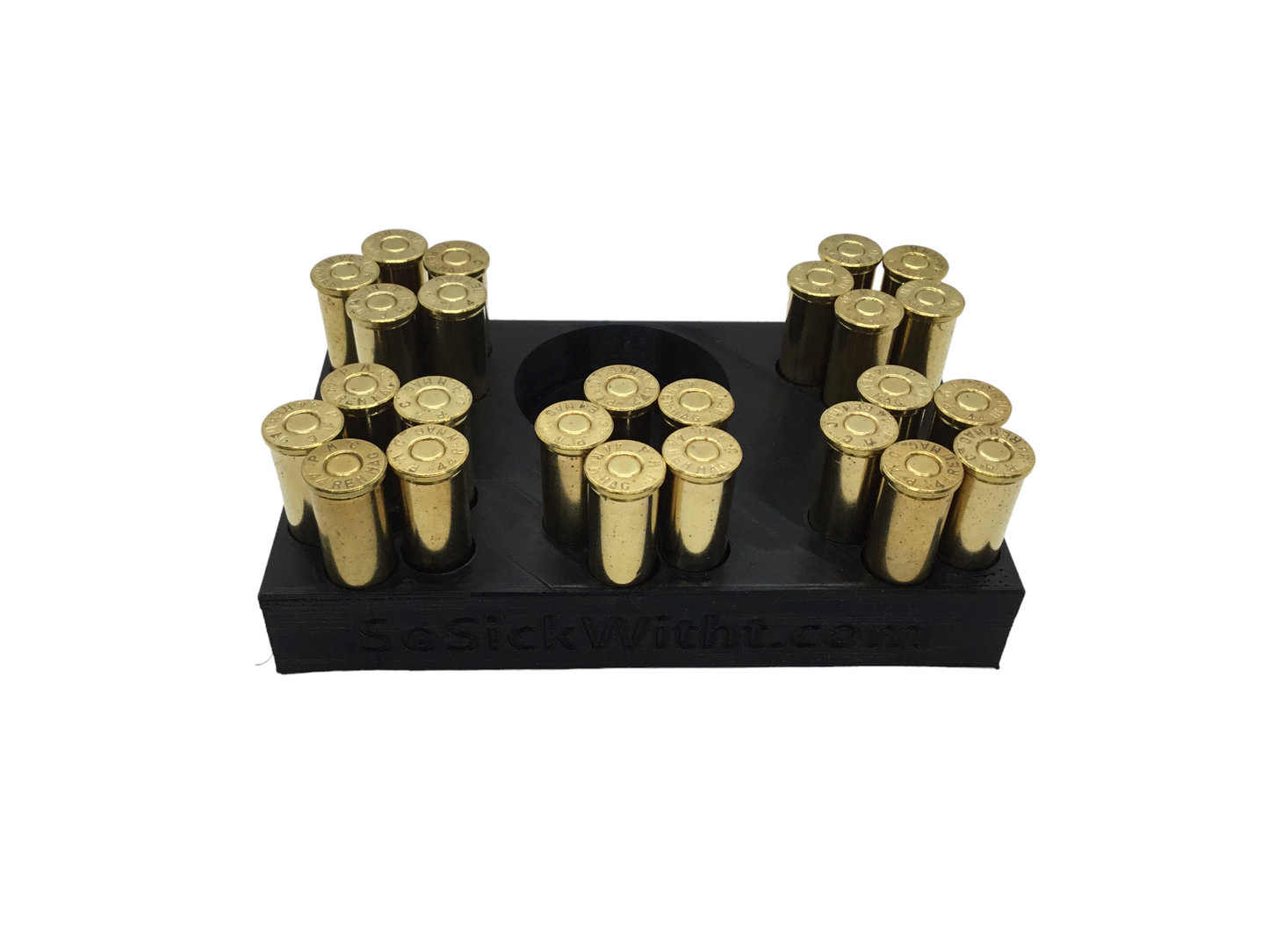 SSWI 44 5 Shot Revolver Loading Tray, Speed Loader Slot and Carrying Case Kit
