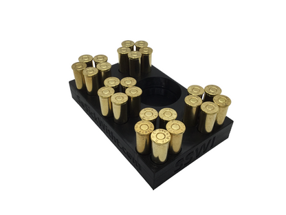 SSWI 44 5 Shot Revolver Loading Tray, Speed Loader Slot and Carrying Case Kit