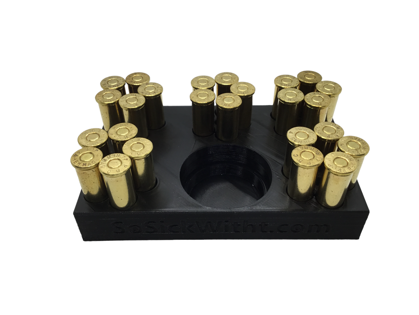 SSWI 44 5 Shot Revolver Loading Tray, Speed Loader Slot and Carrying Case Kit